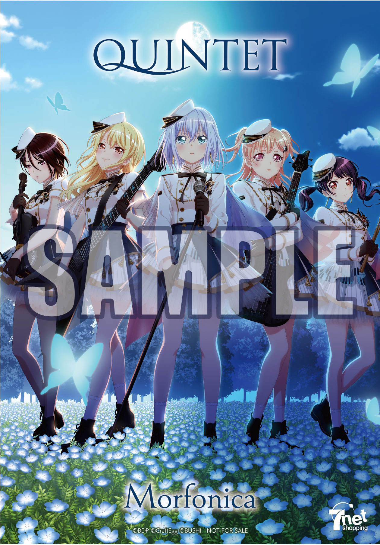 Morfonica 1st Album「QUINTET」 | ディスコグラフィ | BanG Dream