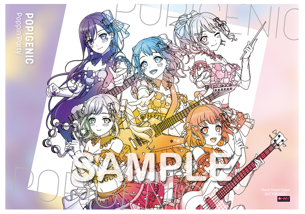 Poppin'Party 3rd Album「POPIGENIC」 | ディスコグラフィ | BanG