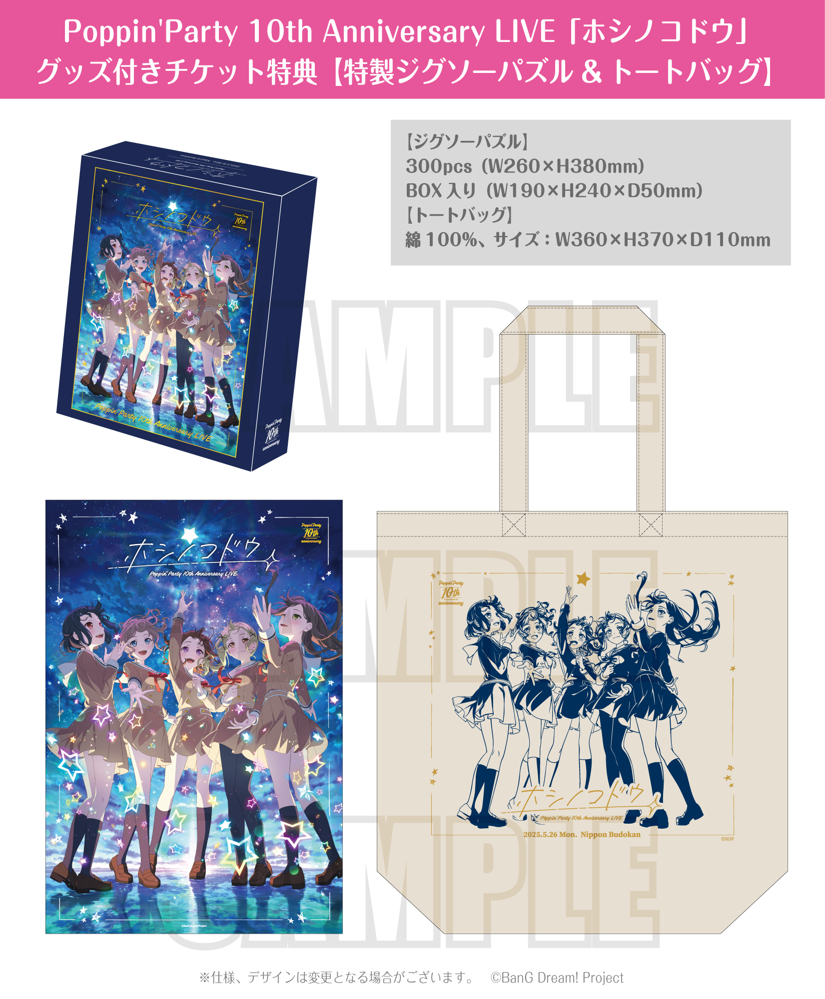 Poppin'Party 10th Anniversary LIVE「ホシノコドウ」 | ライブ