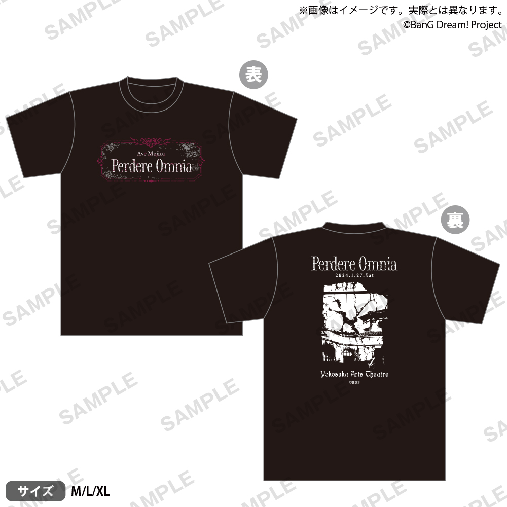 Ave Mujica 1st LIVE「Perdere Omnia」 Tシャツ | BanG Dream