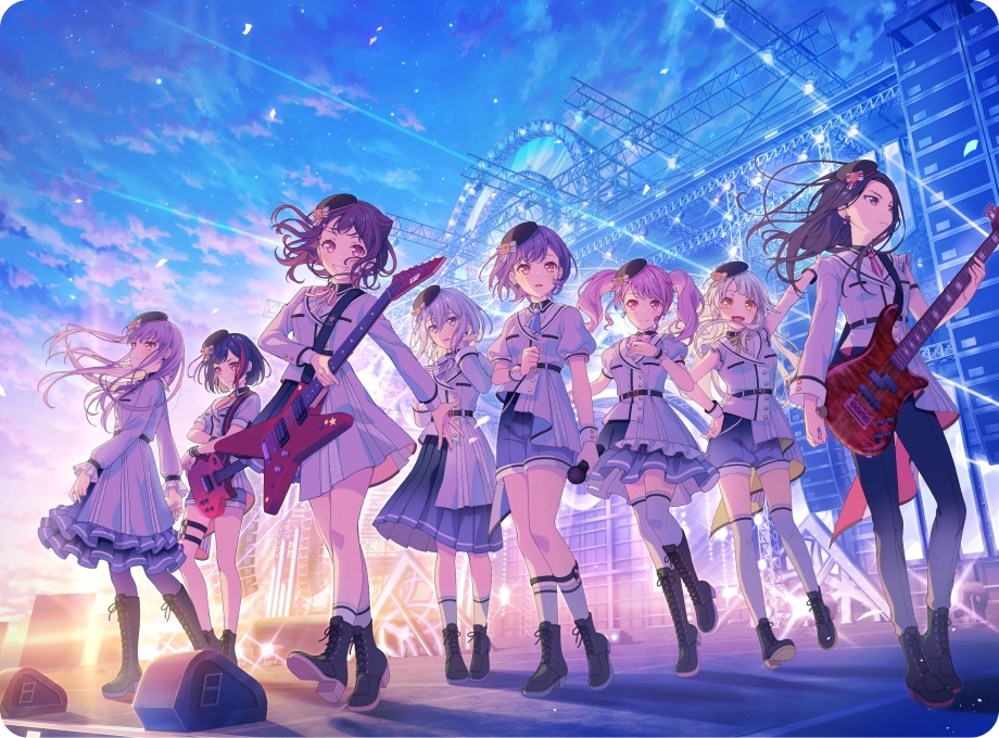 ガールズバンドパーティ！ ビジュアル