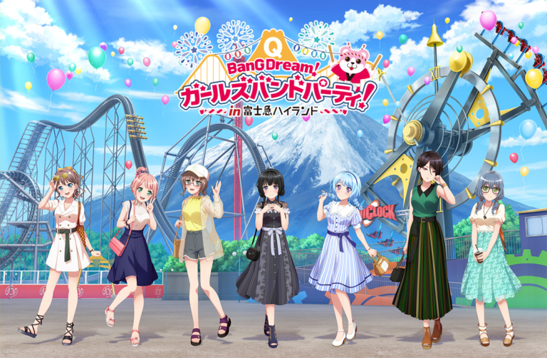 「バンドリ！ ガールズバンドパーティ！ in 富士急ハイランド」2022年も開催決定！