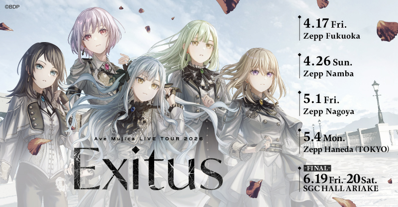 Ave Mujica LIVE TOUR 2026「Exitus」東京公演 | BanG Dream Ave Mujica LIVE TOUR 2026「Exitus」東京公演 | BanG Dream