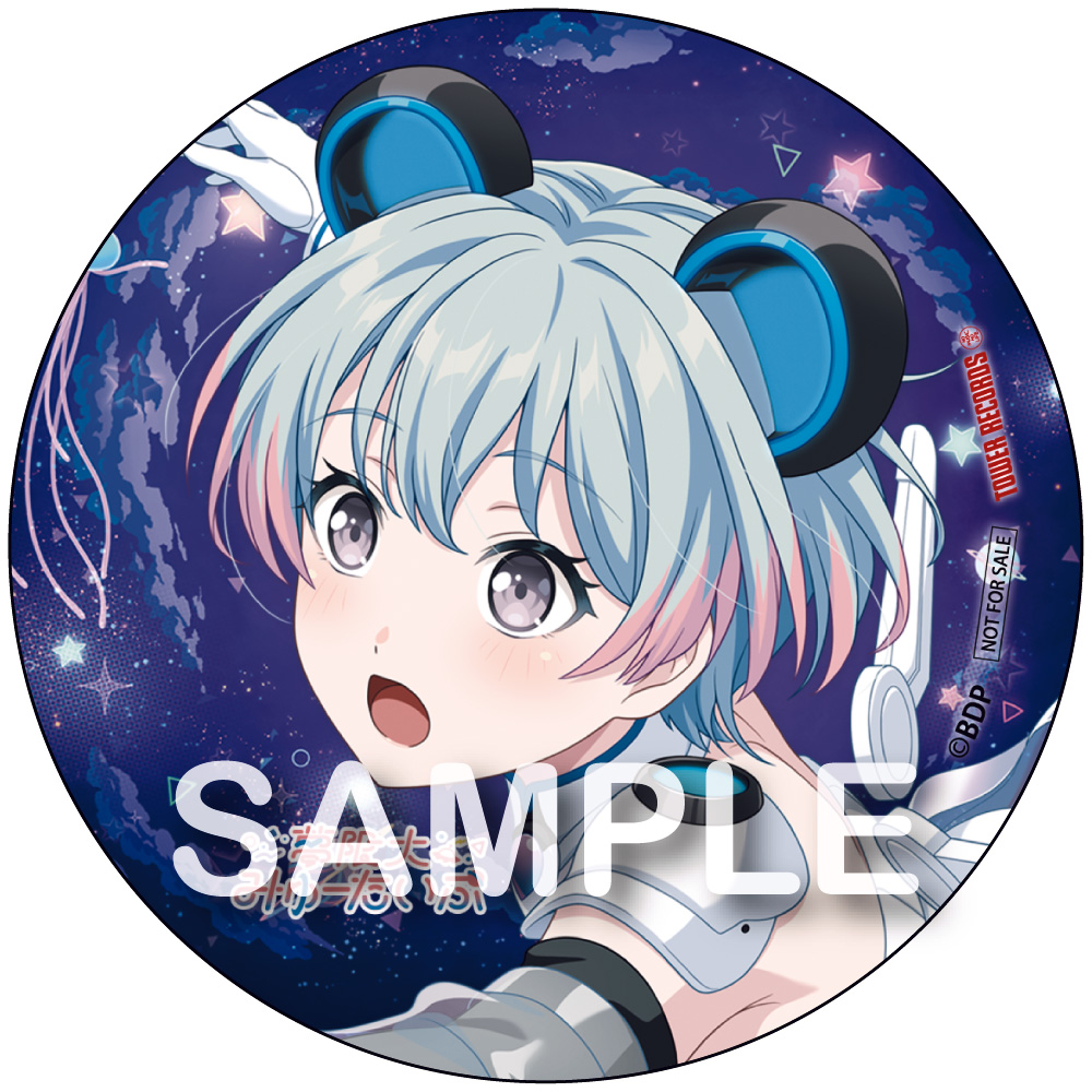 夢限大みゅーたいぷ 峰月律 缶バッジ＆クリップセット BanG Dream! BanG Dream! 缶バッジ 夢限大みゅーたいぷ｜商品情報｜ブシロード