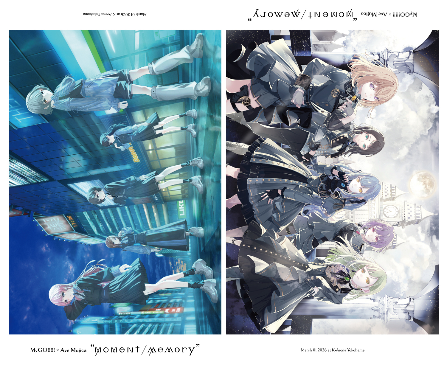 MyGO!!!!!×Ave Mujica ツーマンライブ「“moment / memory”」Blu-ray