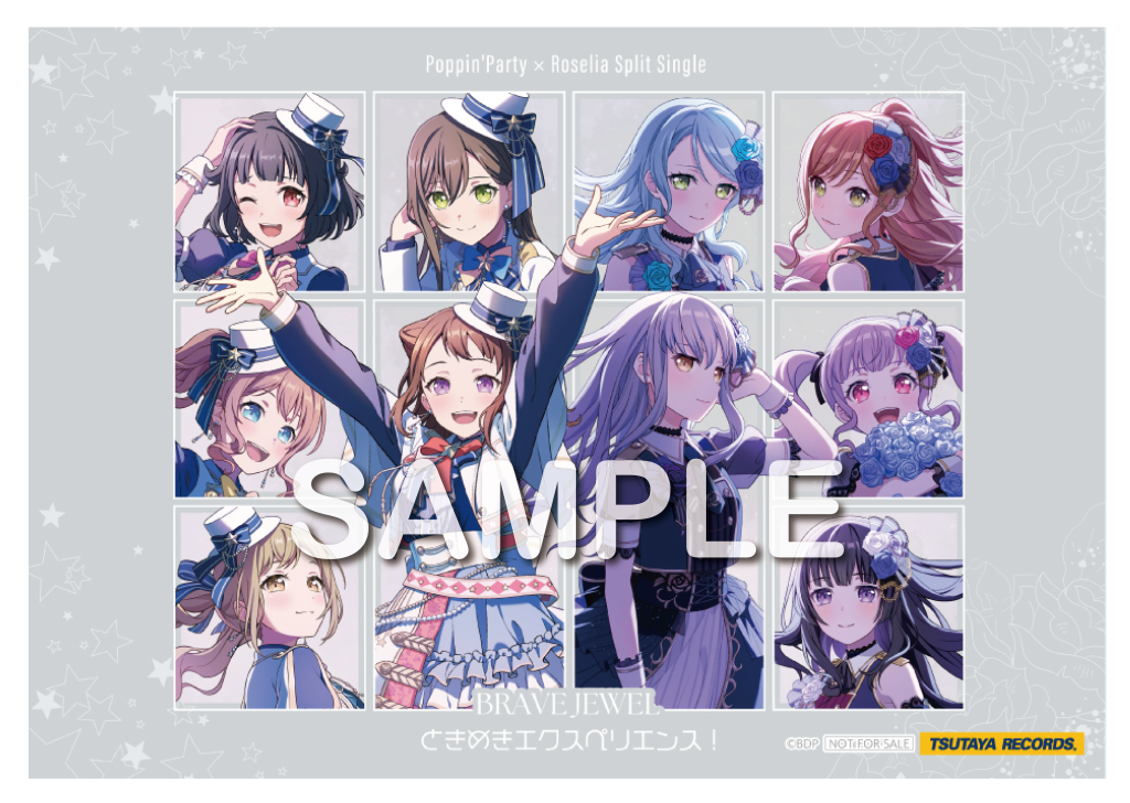 Poppin'Party × Roselia Split Single「BRAVE JEWEL / ときめき