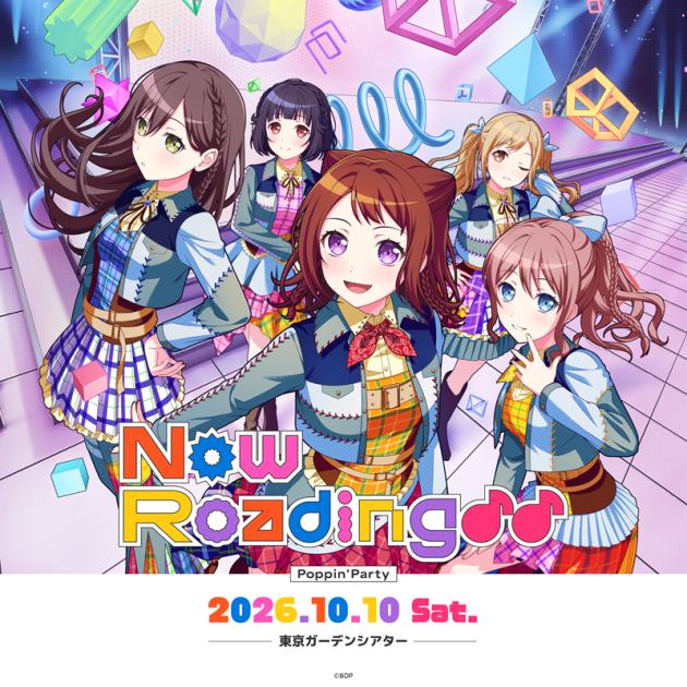 BanG Dream! 13th☆LIVE DAY1 : Poppin'Party「Now Roading♪♪」の